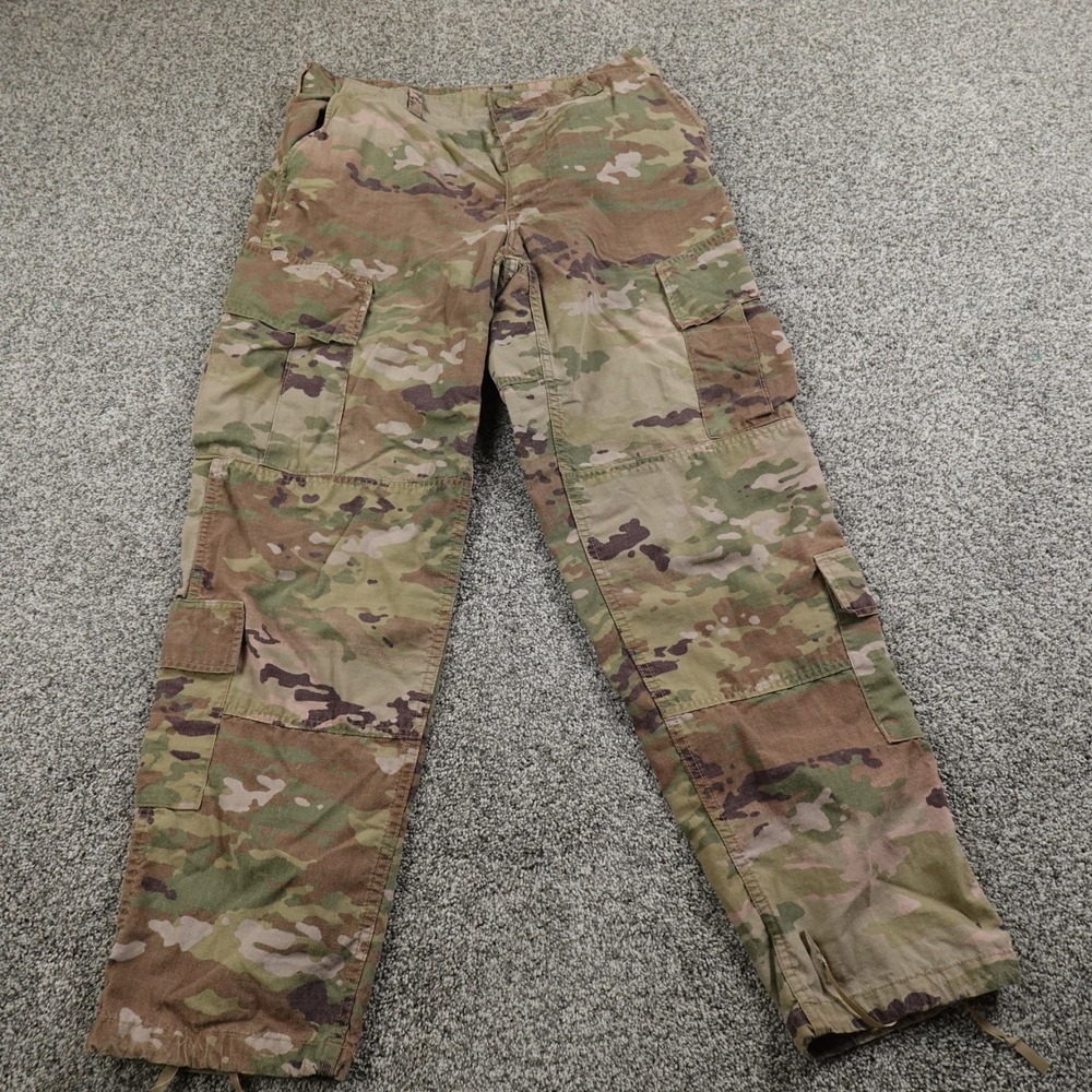 Military Pants Mens M Multicam OCP Camo FR Flame Resistant Trouser Army ACU